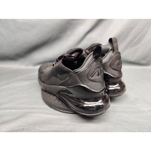 Nike Boys Air Max 270 (GS) Sneakers Mesh Triple Black Size 6Y NEW NO BOX! - Picture 6 of 11
